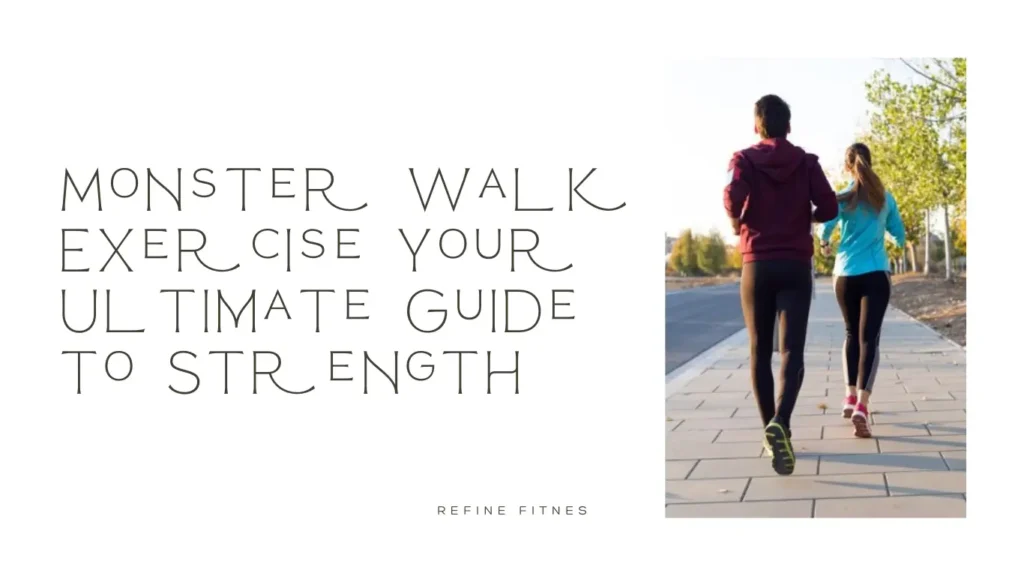 Monster Walk Exercise