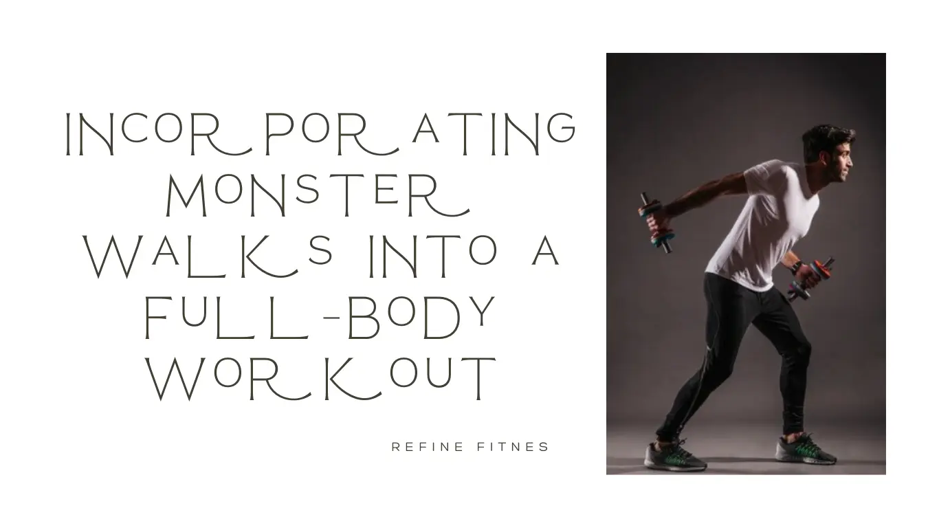 Incorporating Monster Walk Exercise into a Full-Body Workout