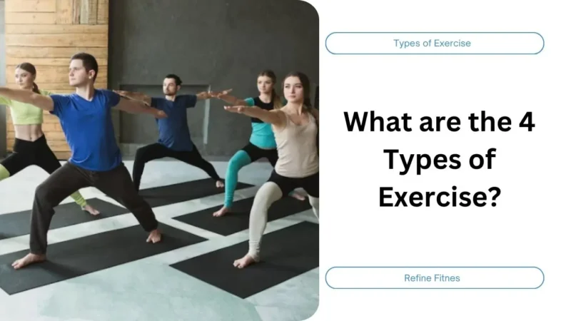 What are the 4 Types of Exercise?